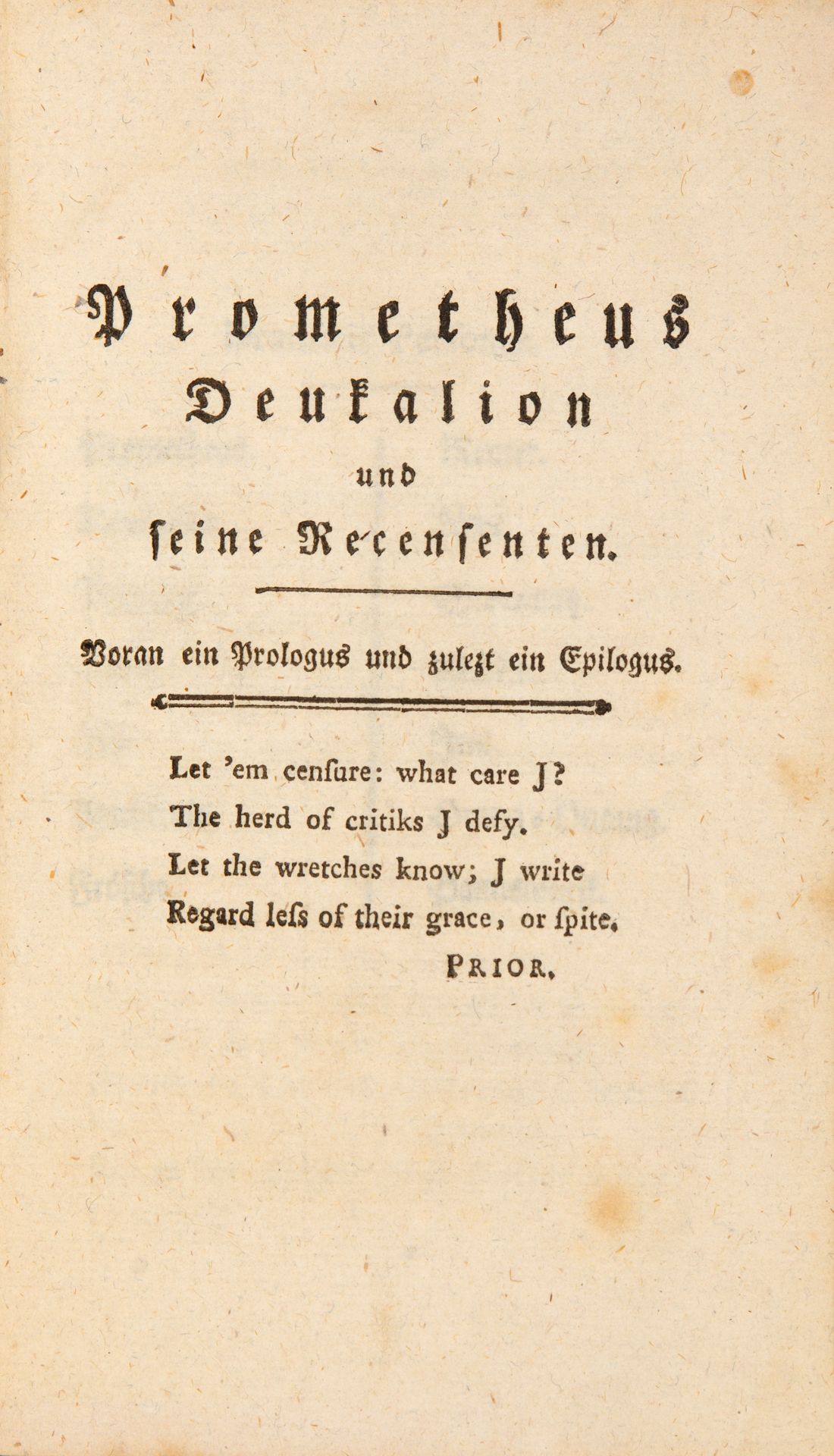 Rheinischer Most. Hrsg. v. F. G. Salzmann. 1775. (fehlen erste Bll.). - Bild 2 aus 3