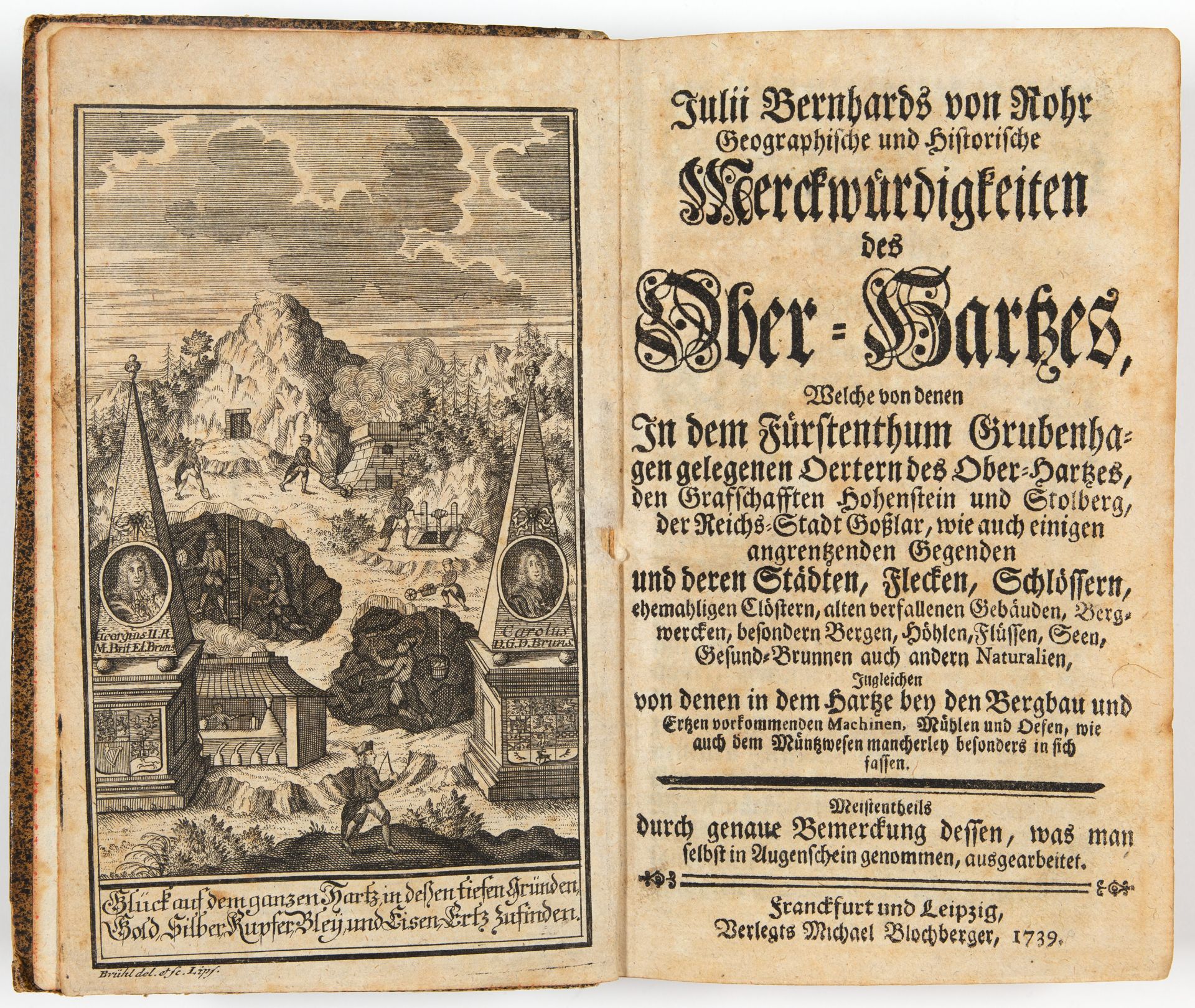 J. B. von Rohr, Merckwürdigkeiten des Ober-Hartzes. Ffm. und Lpz. 1739.