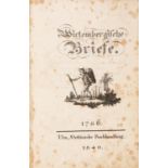 Fr. Bernritter, Wirtembergische Briefe. 2 in 1 Bd. Ulm 1799/1840.