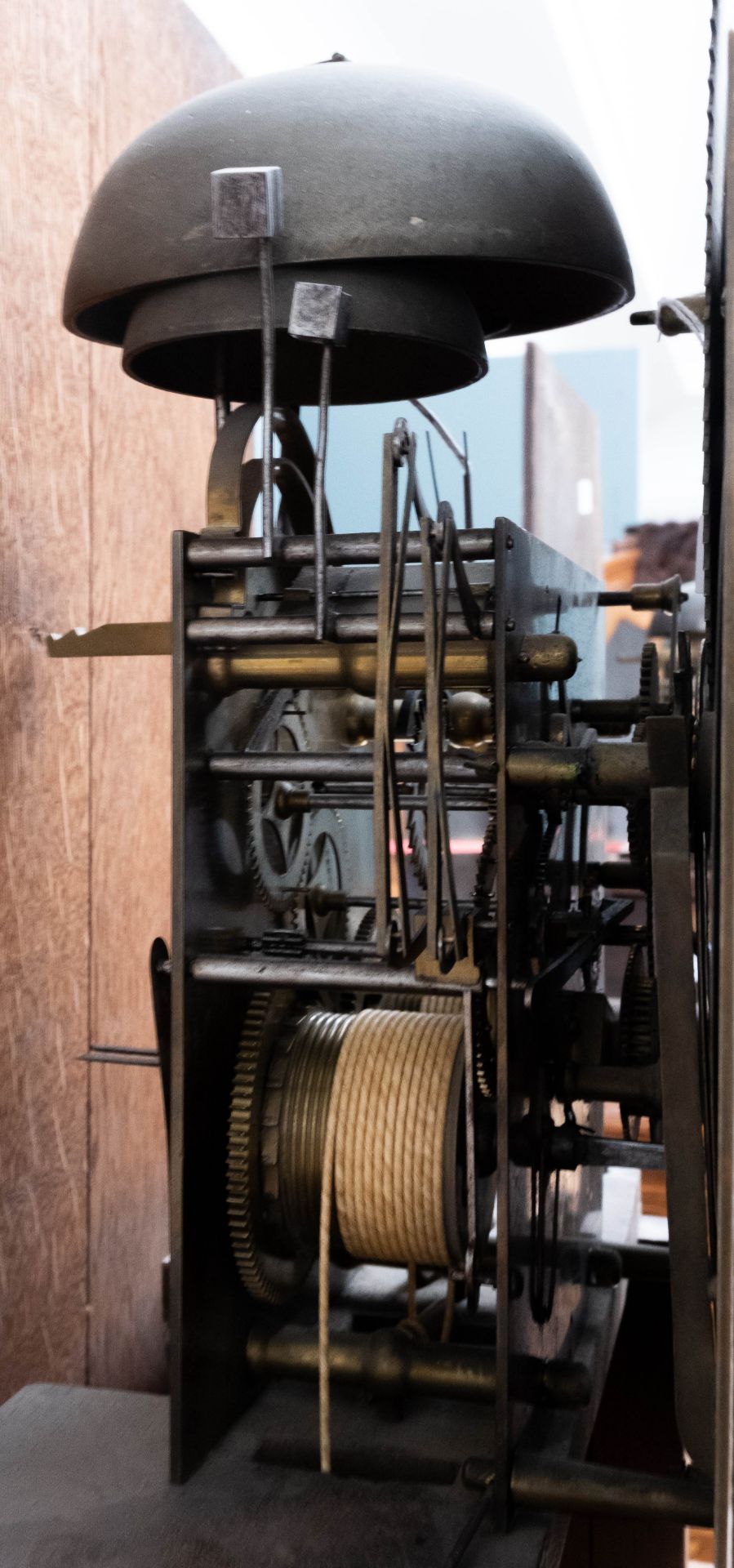 A Dutch burr-walnut longcase clock - Image 3 of 3