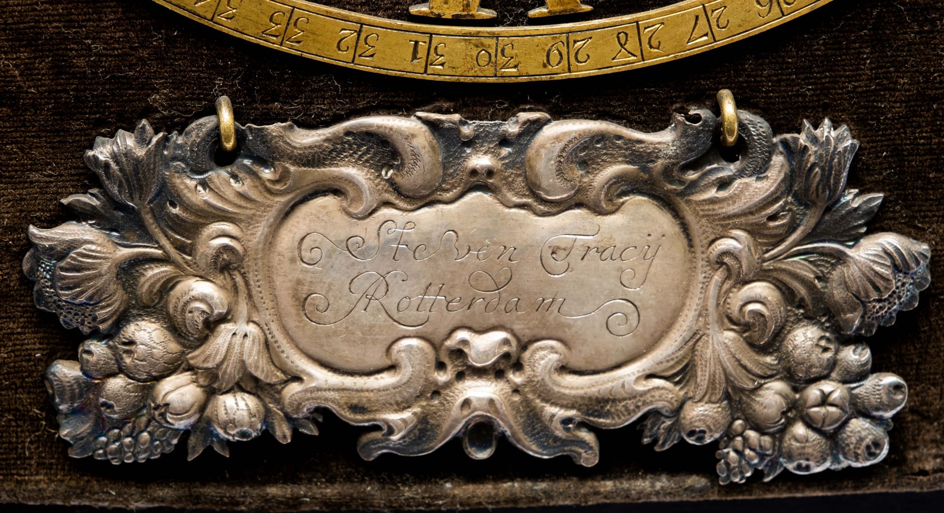 A Dutch ebony Hague clock - Bild 4 aus 10