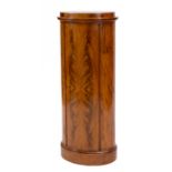 A North-German mahogany pedestal cupboard