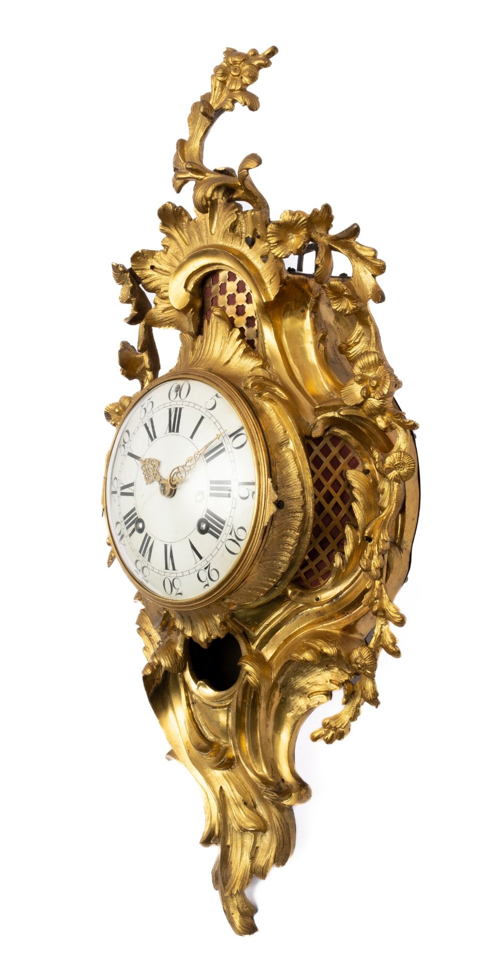 A Swiss ormolu cartel clock - Bild 2 aus 5