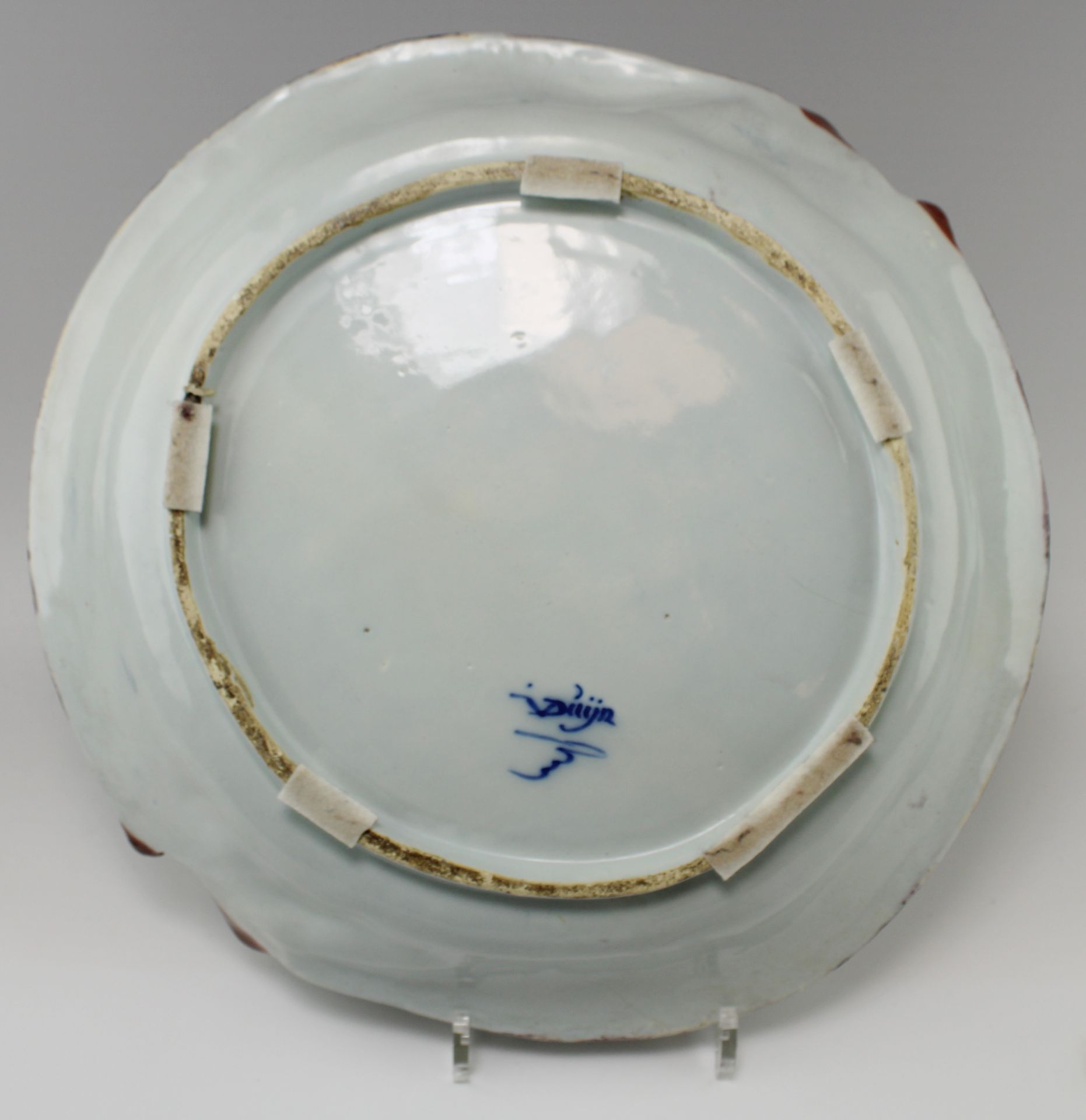 A pair of Delft pottery polychrome fish tureens 'snoeck terrines' - Image 7 of 11