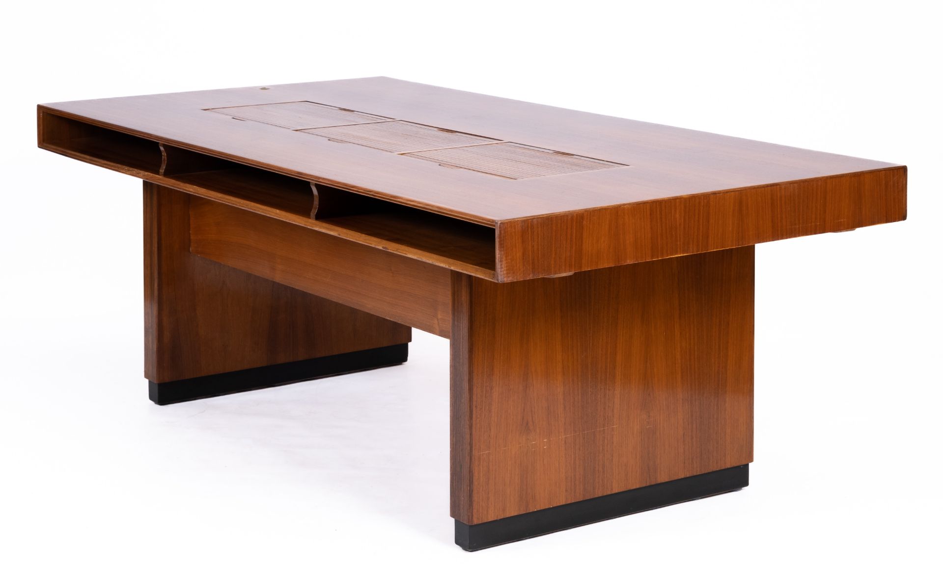 Clausen & Maerus for Eden, a teak executive desk - Image 2 of 5