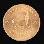 A Krugerrand Coin 1977