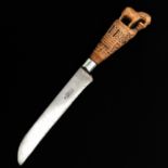 A Zeeland Wood Handled Knife or Paeremes