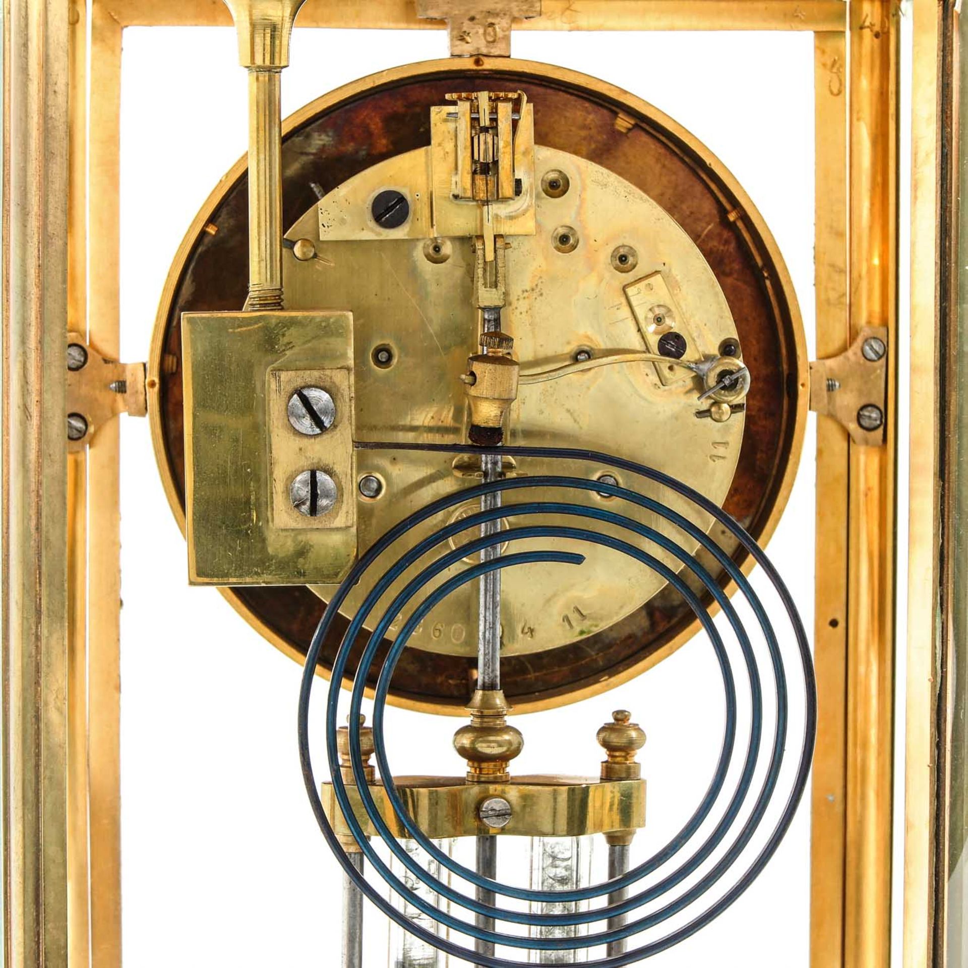 A Brass Pendule - Image 6 of 8