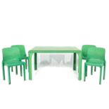 A Set of Garden Furniture by Magistretti