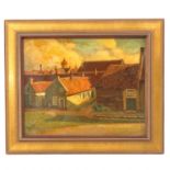 An Oil on Canvas Signed Hertoghs 1933