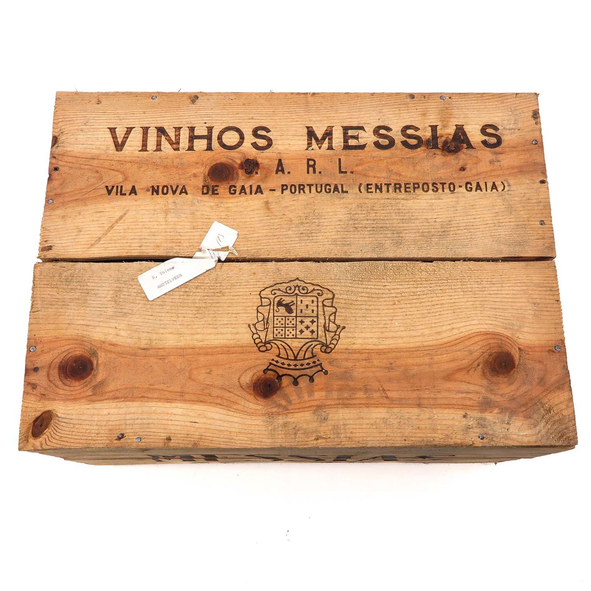 A Crate with 12 Bottles of Vinhos Messias Port - Bild 5 aus 5