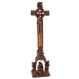 A Late 18th Century Palm Wood Crucifix