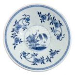 A Blue and White Serving Dish