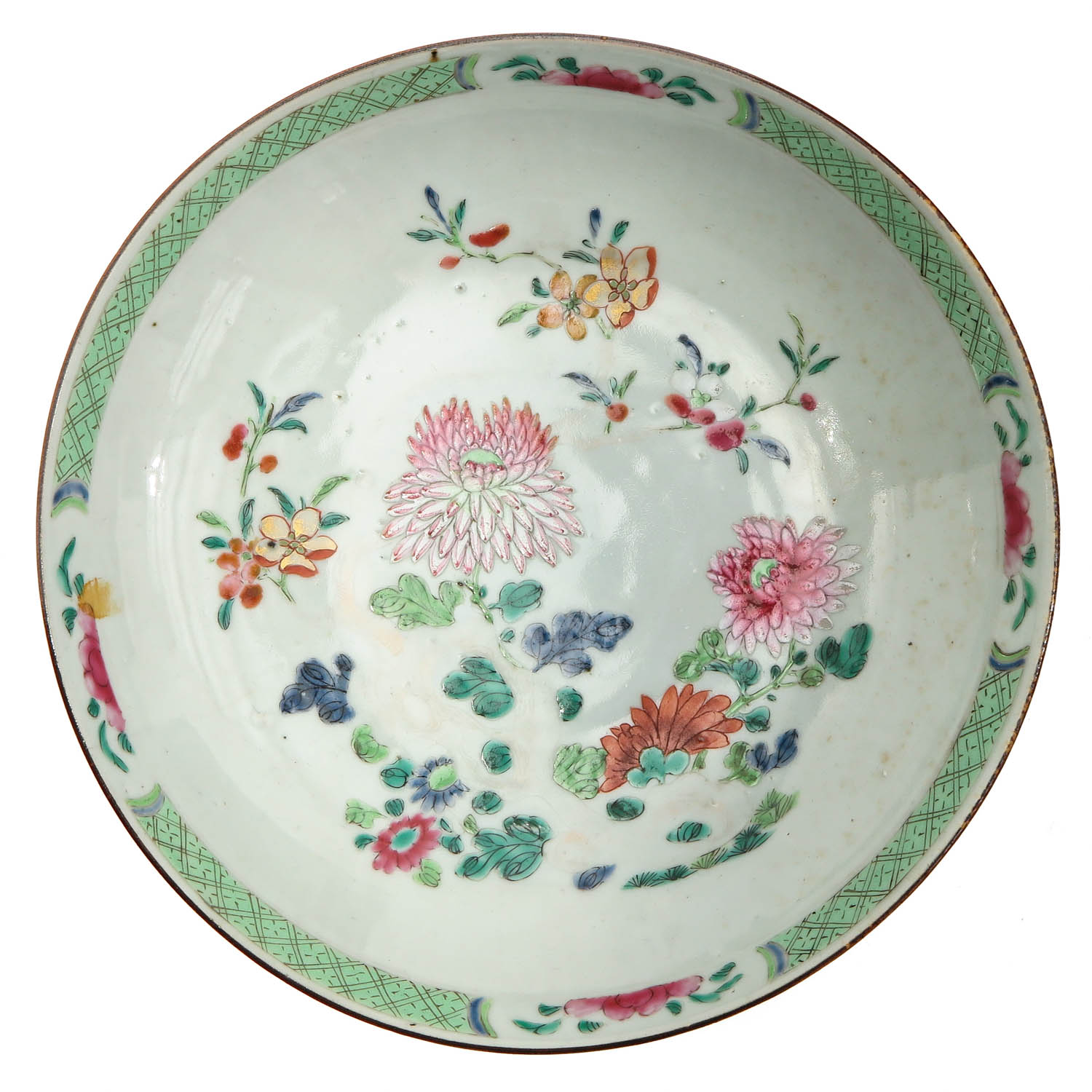 A Lot of 2 Famille Rose Plates - Image 6 of 11