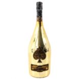 A Magnum of Armand de Brignac Ace of Spades Gold Champagne