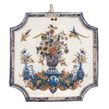 An 18th Century Delft Plaque