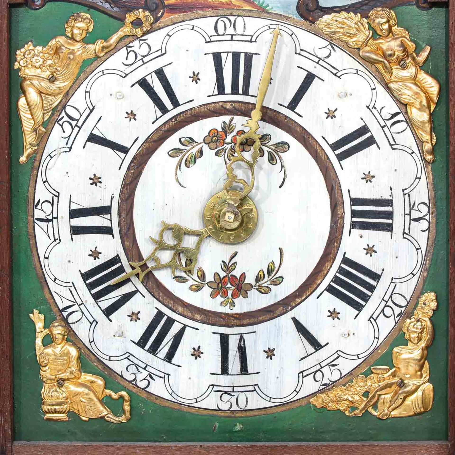 A 19th Century Friesland Wall Clock - Image 4 of 10
