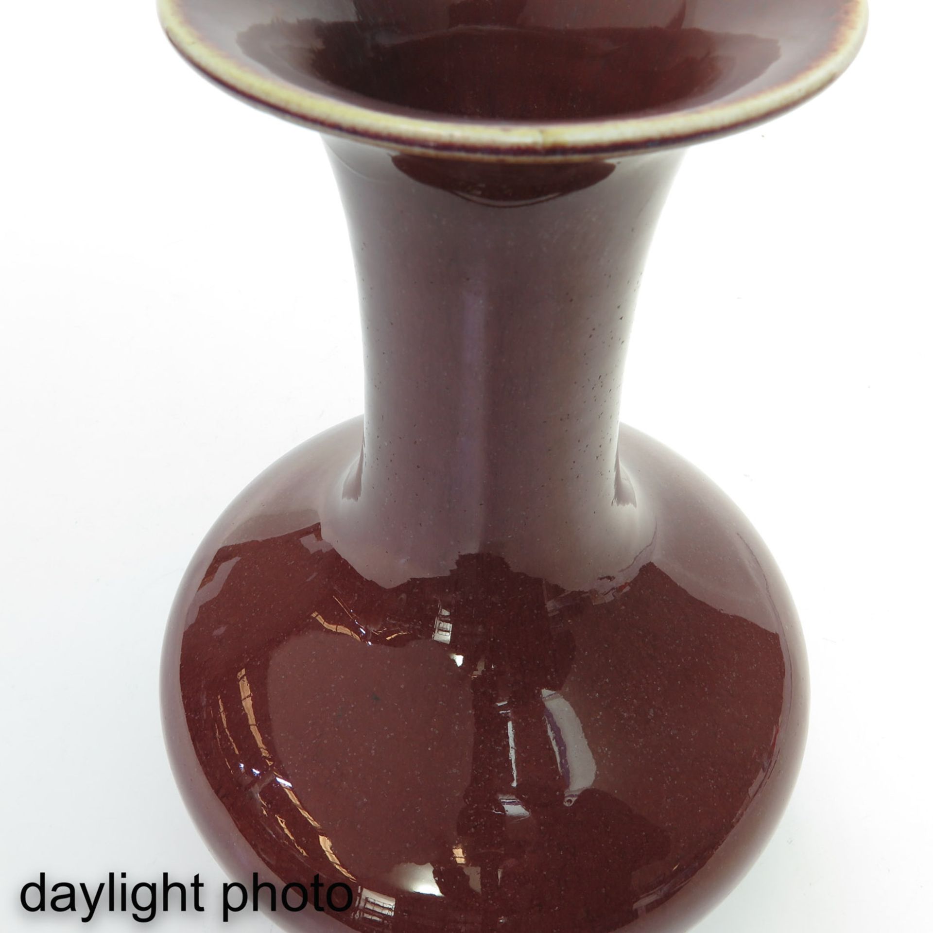 A Sang de Boeuf Vase - Image 9 of 9