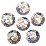 A Series of 6 Imari Plates