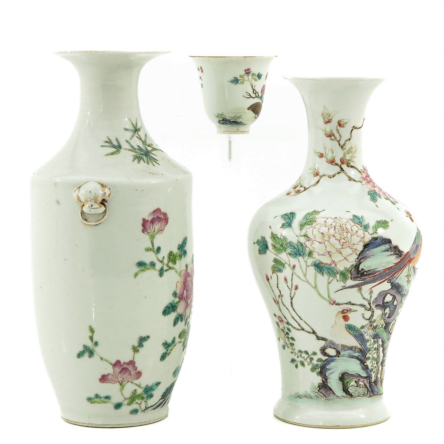 A Collection of Famille Rose Porcelain - Image 8 of 20