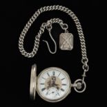 A Russian Silver Pocket Watch