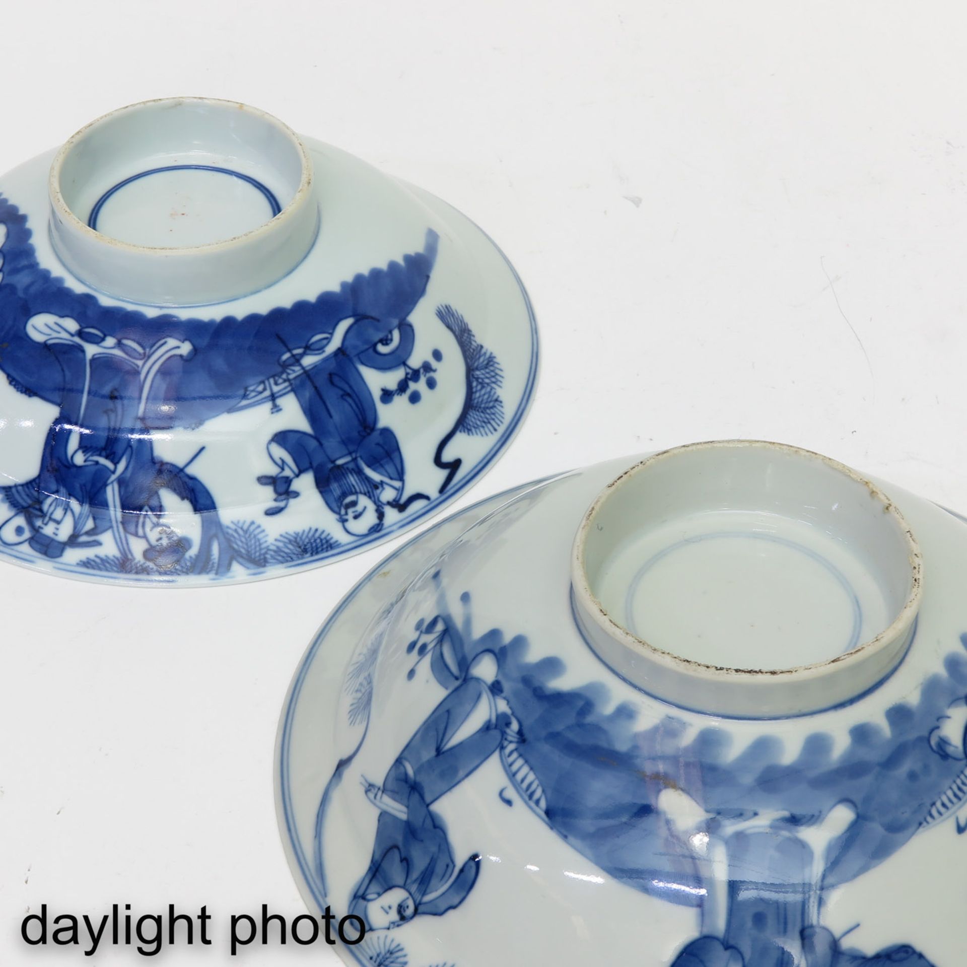 A Series of 4 Blue and White Bowls - Image 8 of 10