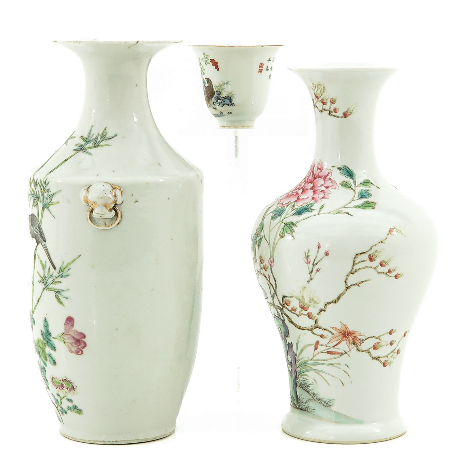 A Collection of Famille Rose Porcelain - Image 3 of 20