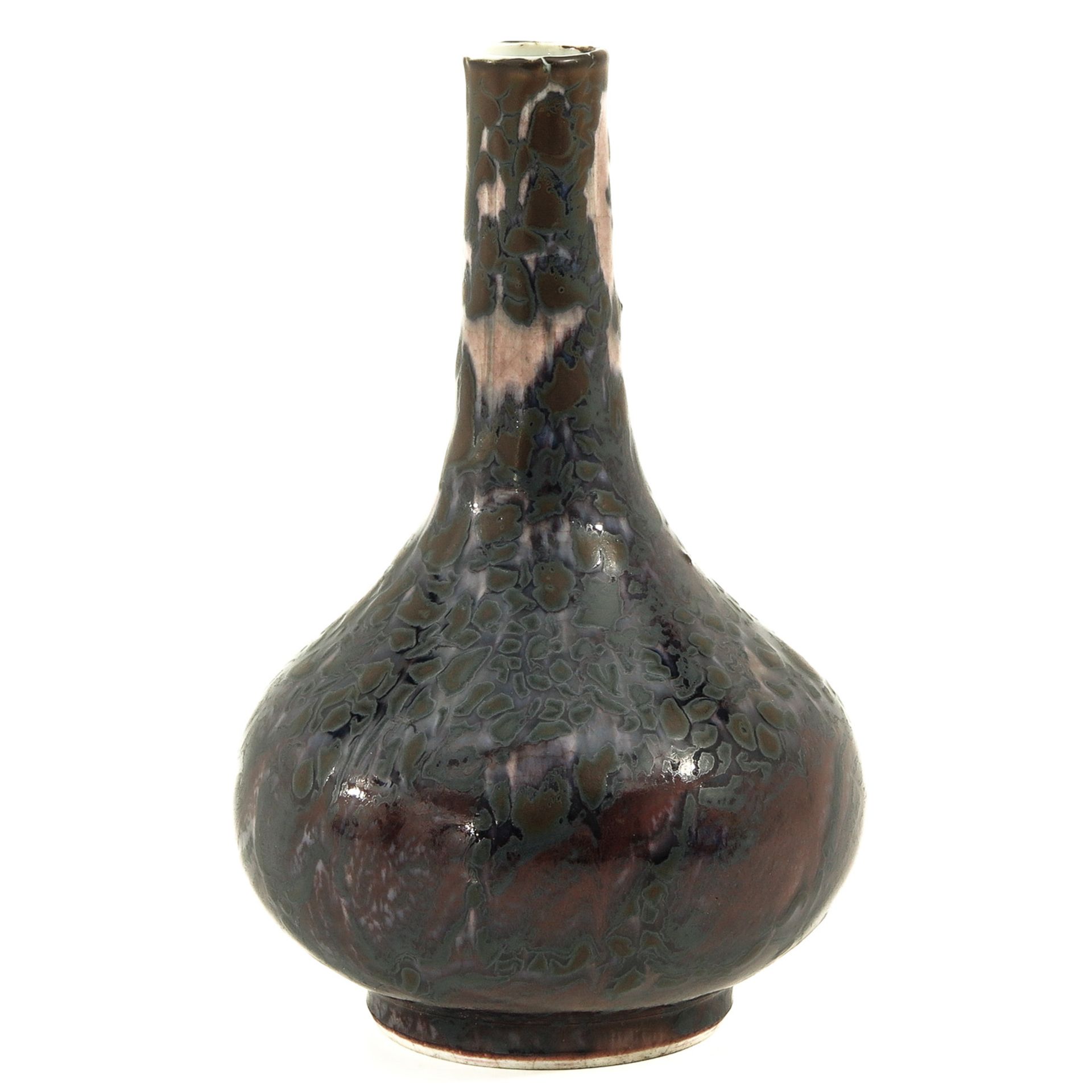 A Purple Glaze Vase