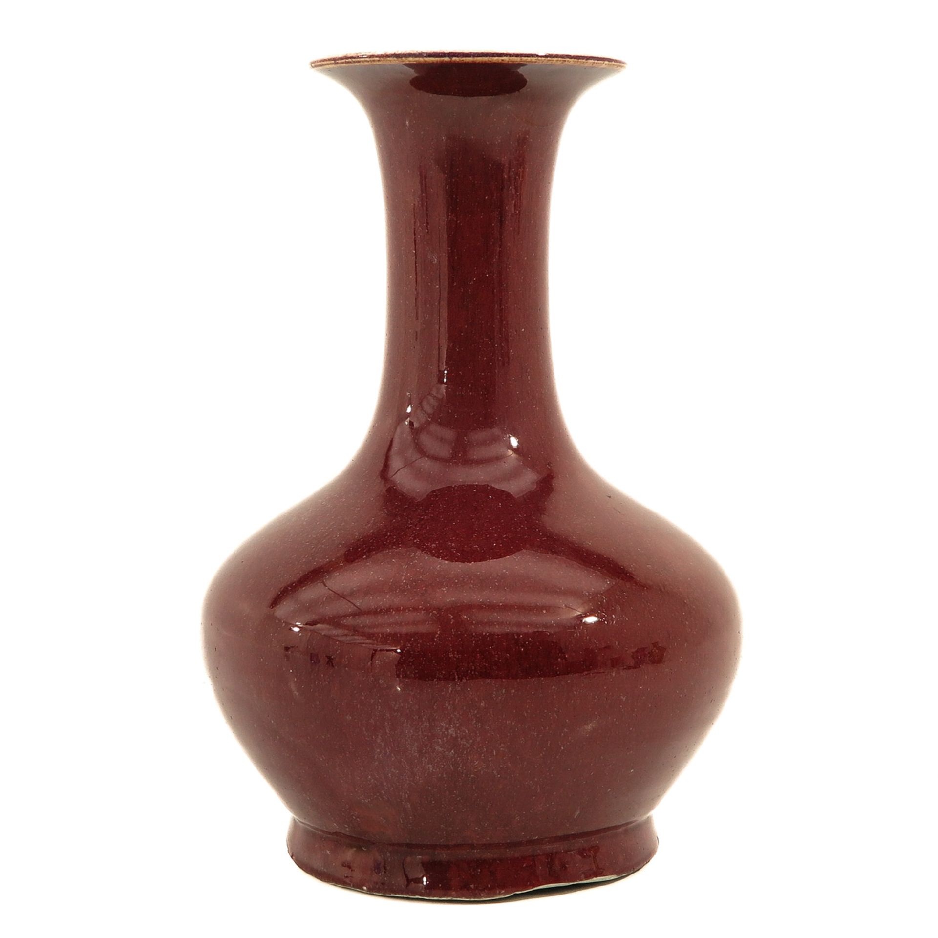 A Sang de Boeuf Vase - Image 3 of 9