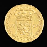 A 14 Guilder Gold Coin 1750