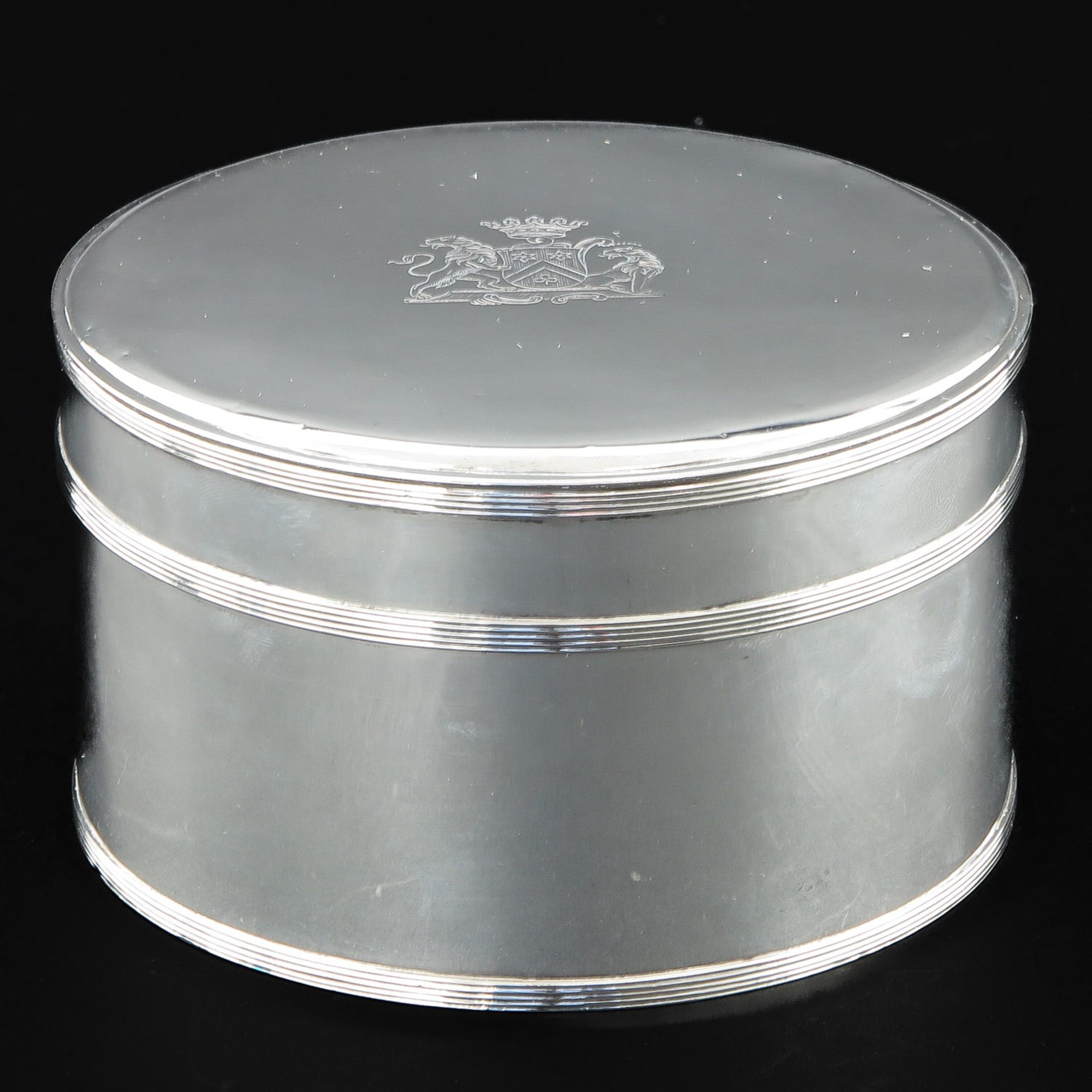 A Dutch Silver Cookie Box