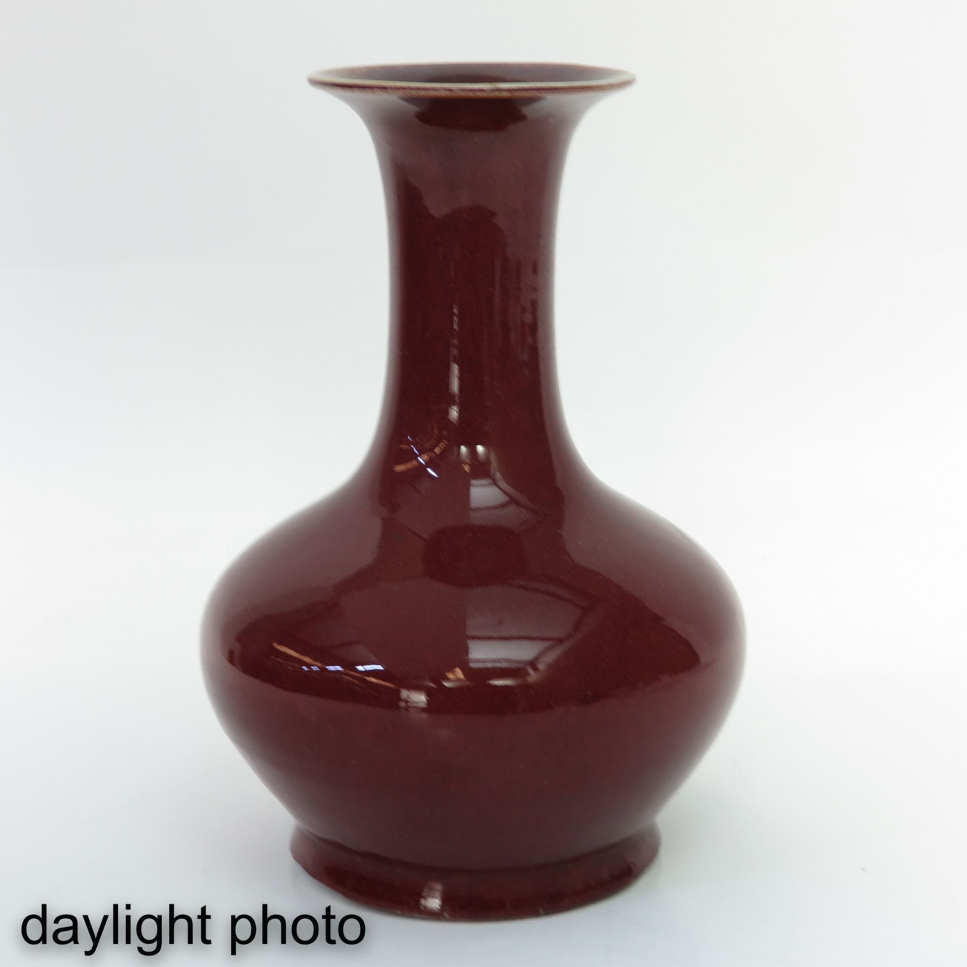 A Sang de Boeuf Vase - Image 7 of 9