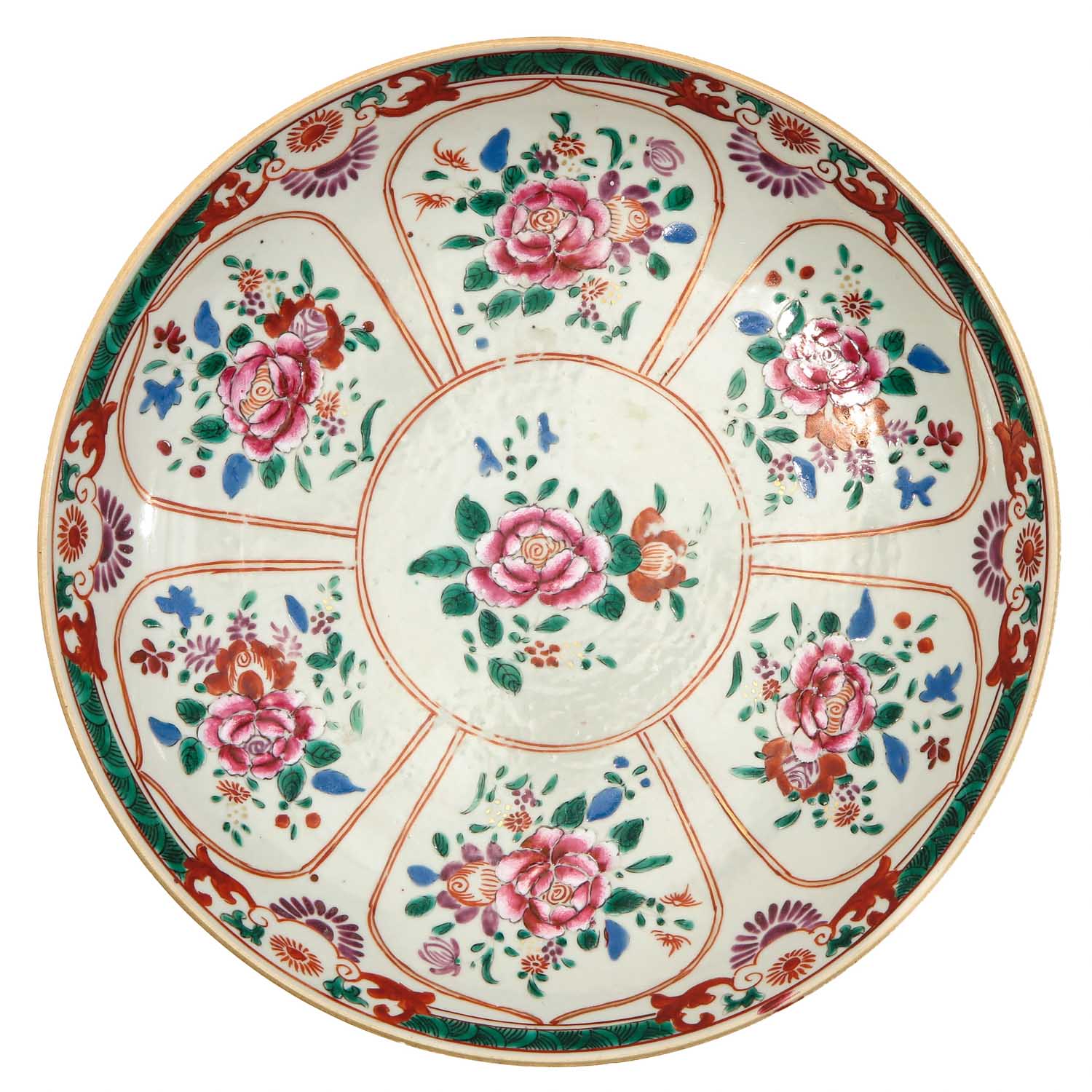 A Lot of 2 Famille Rose Plates - Image 4 of 11