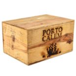 A Crate of 12 Bottles of Porto Calem Port