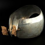 A Silver and Gold Dutch Head Piece or Oorijzer
