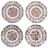 A Series of 4 Imari Plates