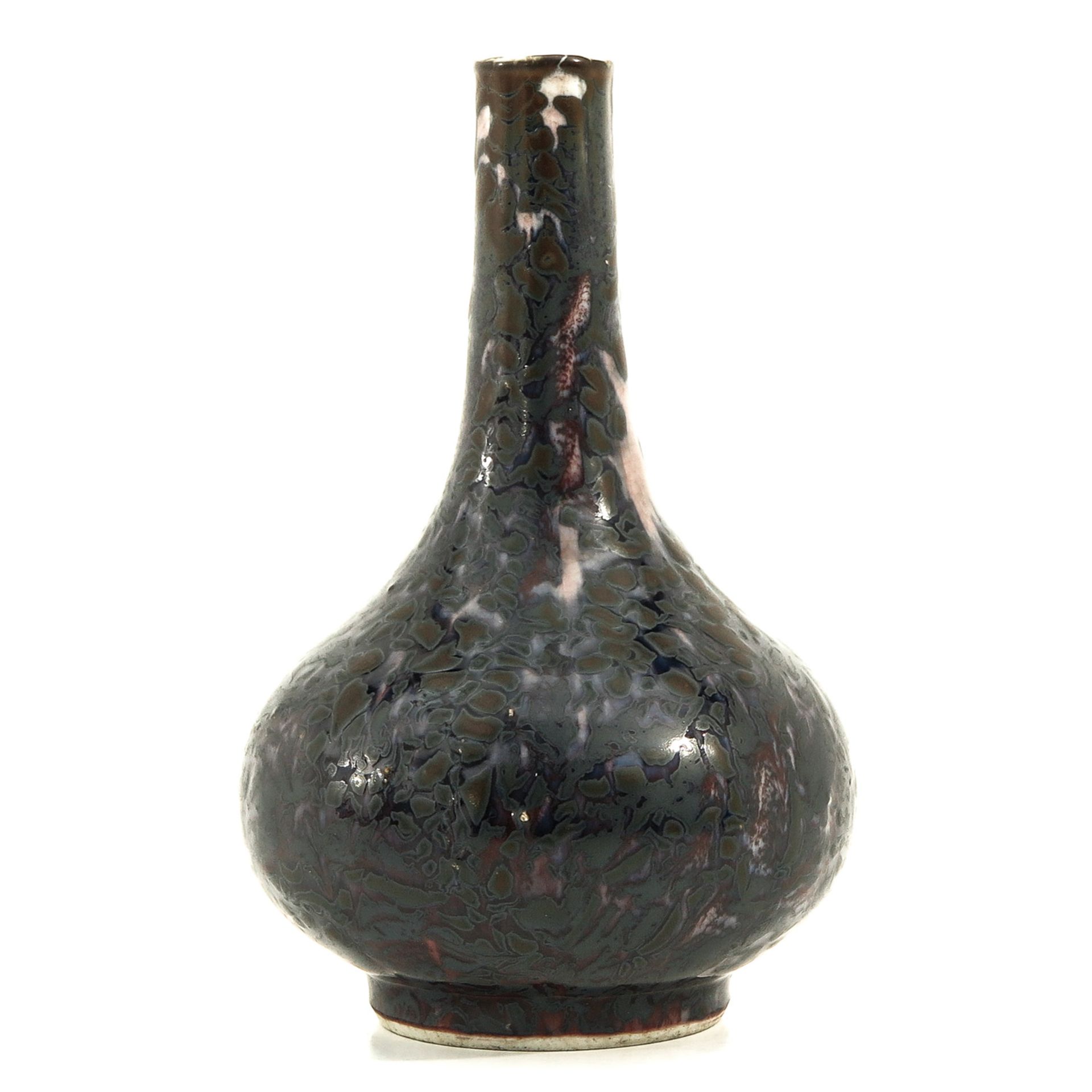 A Purple Glaze Vase - Image 3 of 9