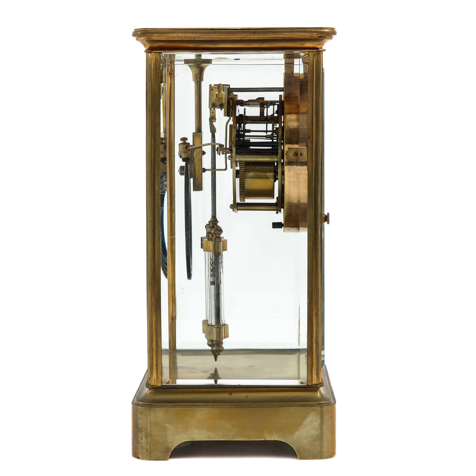 A Brass Pendule - Image 3 of 8