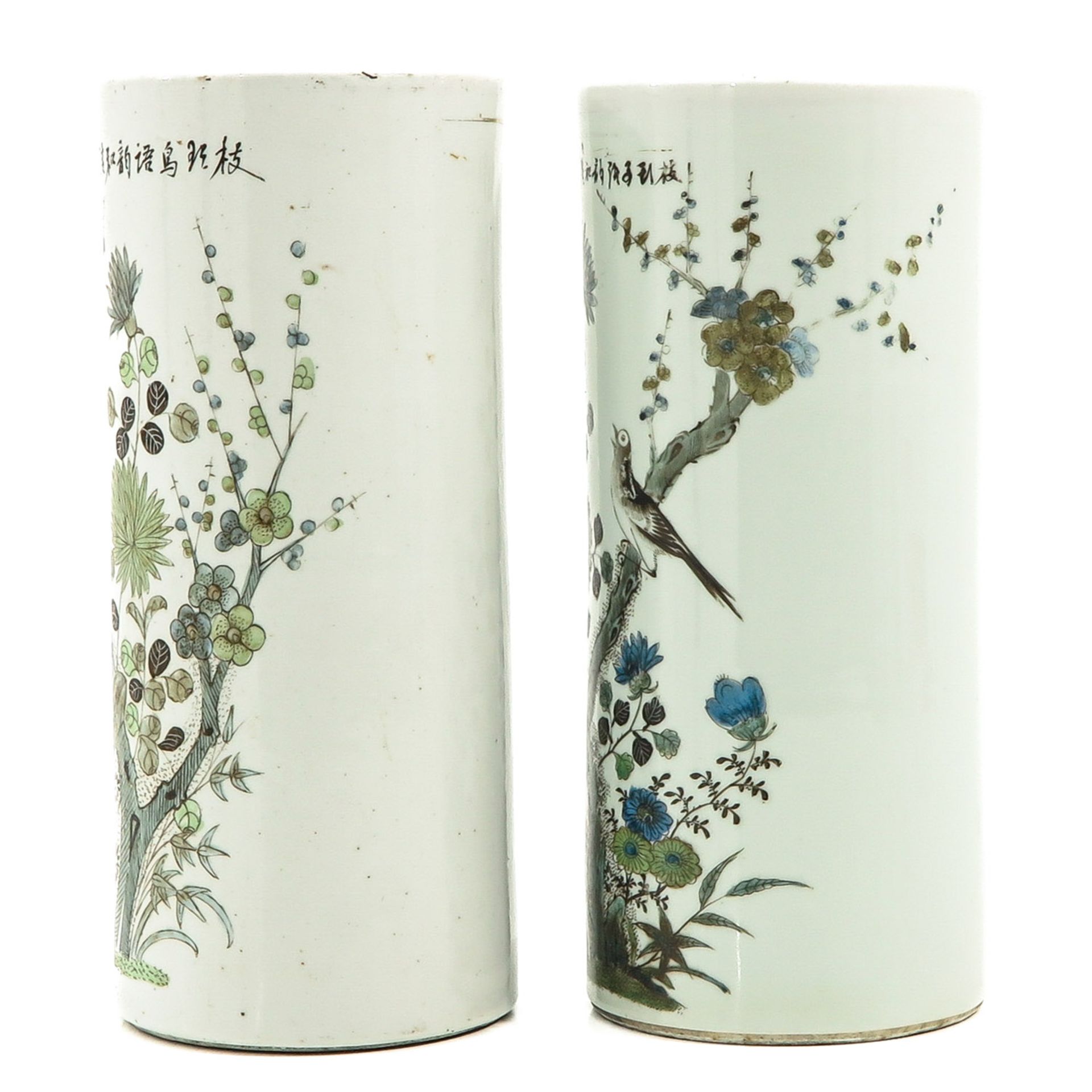 A Pair of Polychrome Decor Vases - Bild 2 aus 10