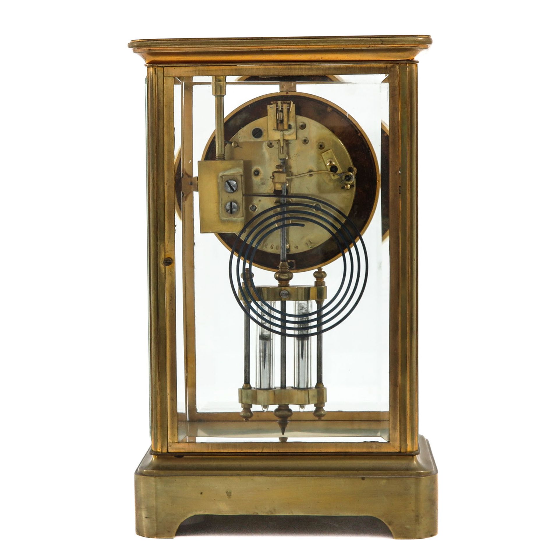 A Brass Pendule - Image 2 of 8