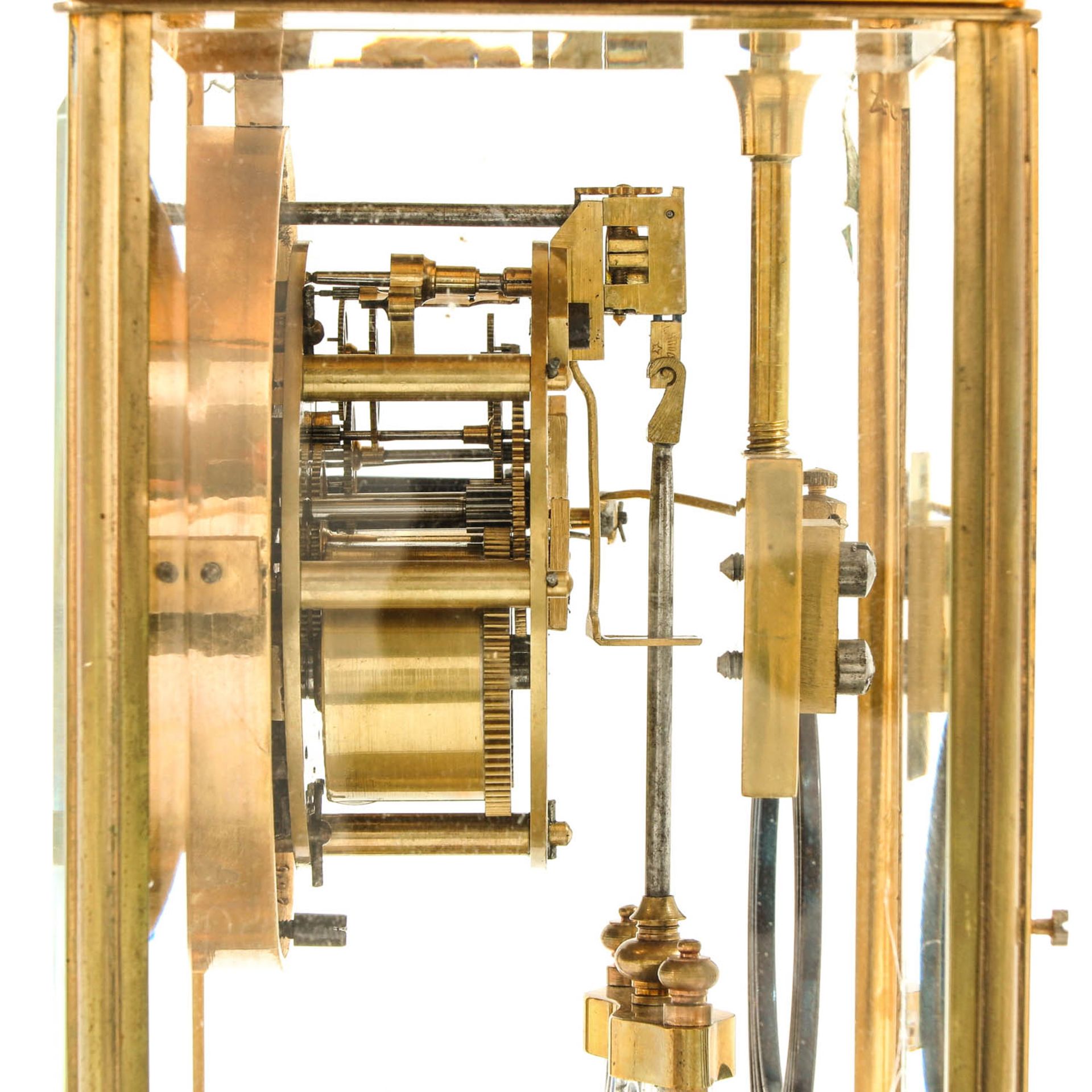 A Brass Pendule - Image 7 of 8