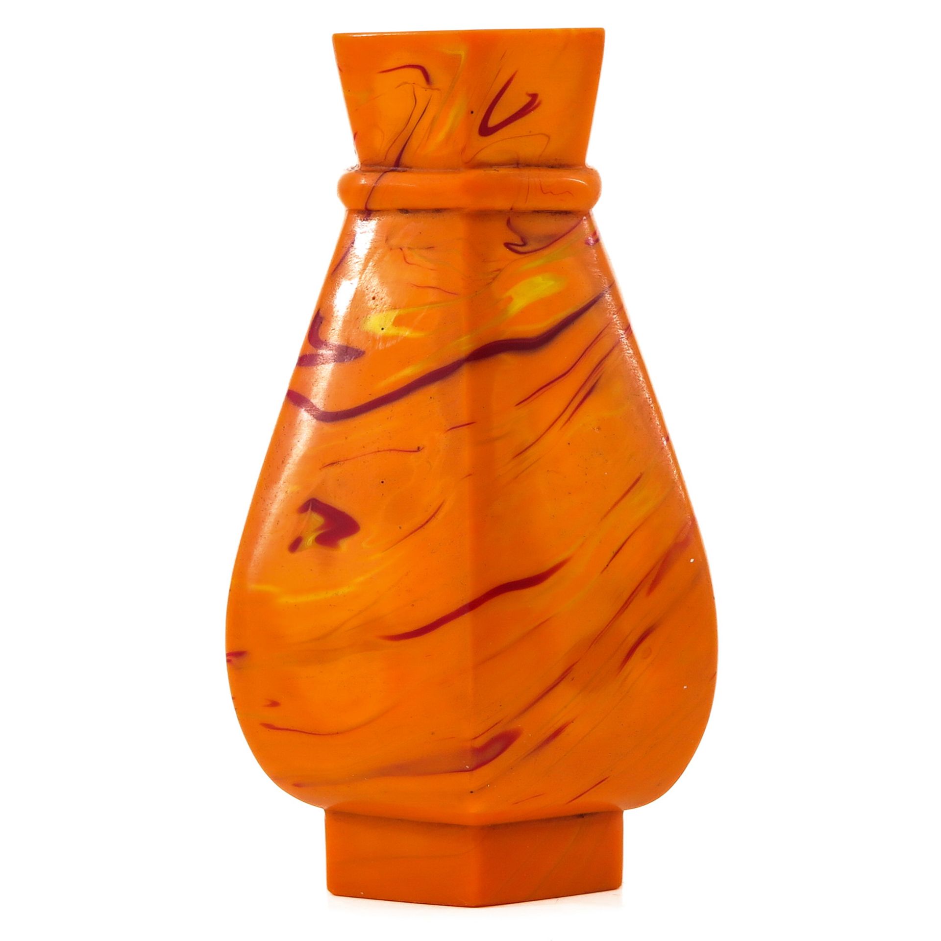 A Peking Glass Vase - Bild 2 aus 10