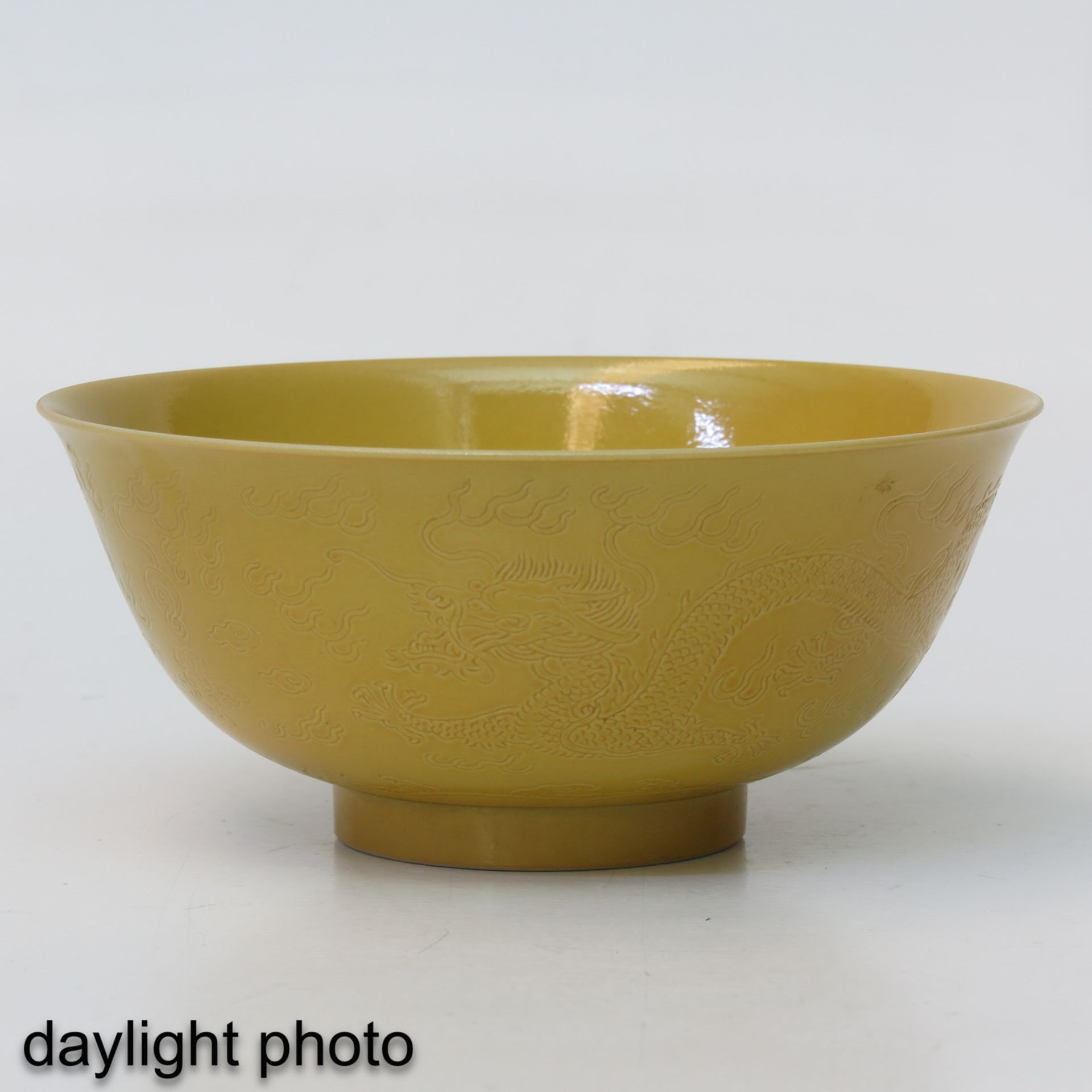 A Yellow Glaze Bowl - Image 7 of 9