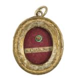 A Relic of Saint Catherine of Sienna with Certificate
