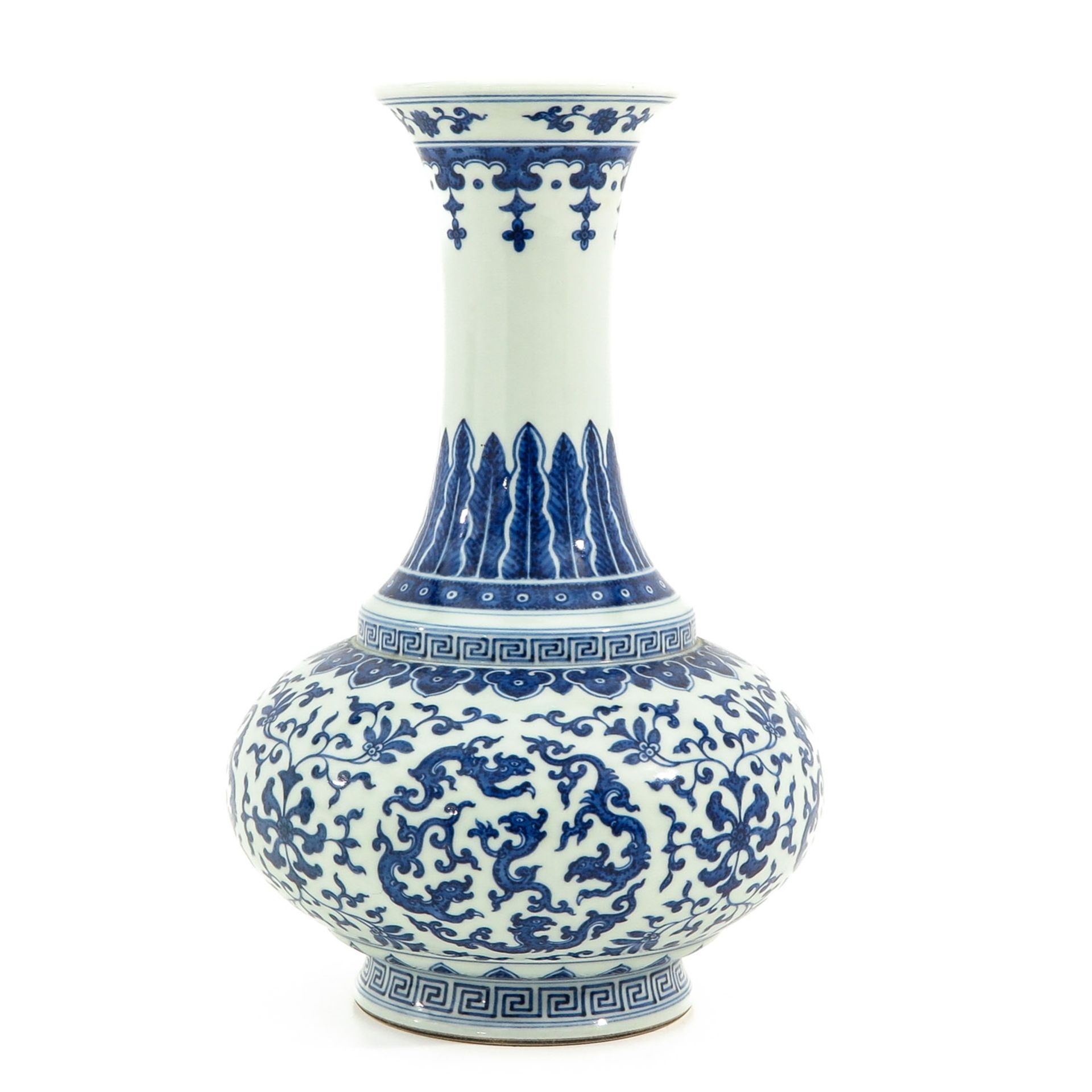 A Blue and White Vase - Image 3 of 10