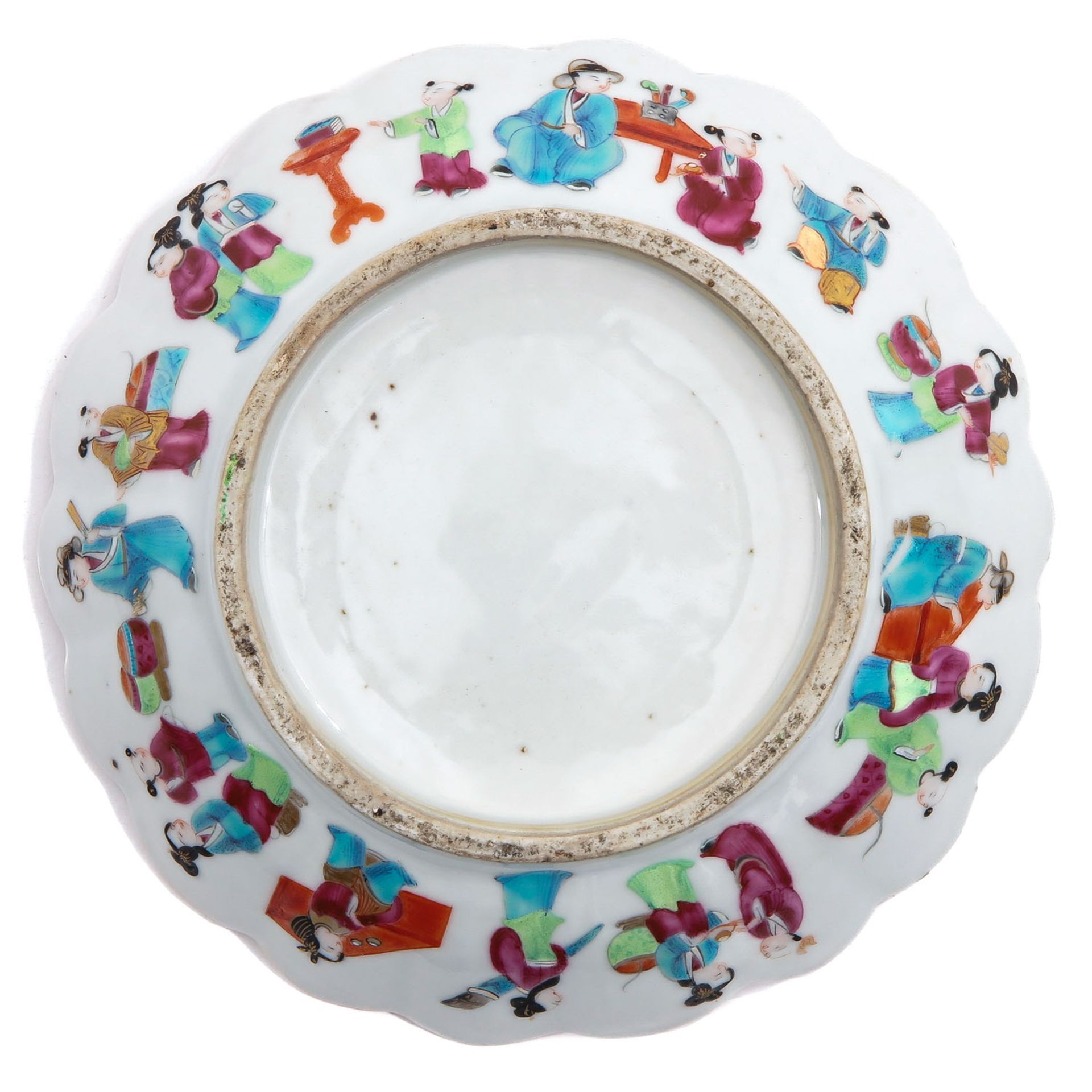 A Pair of Cantonese Plates - Image 7 of 10