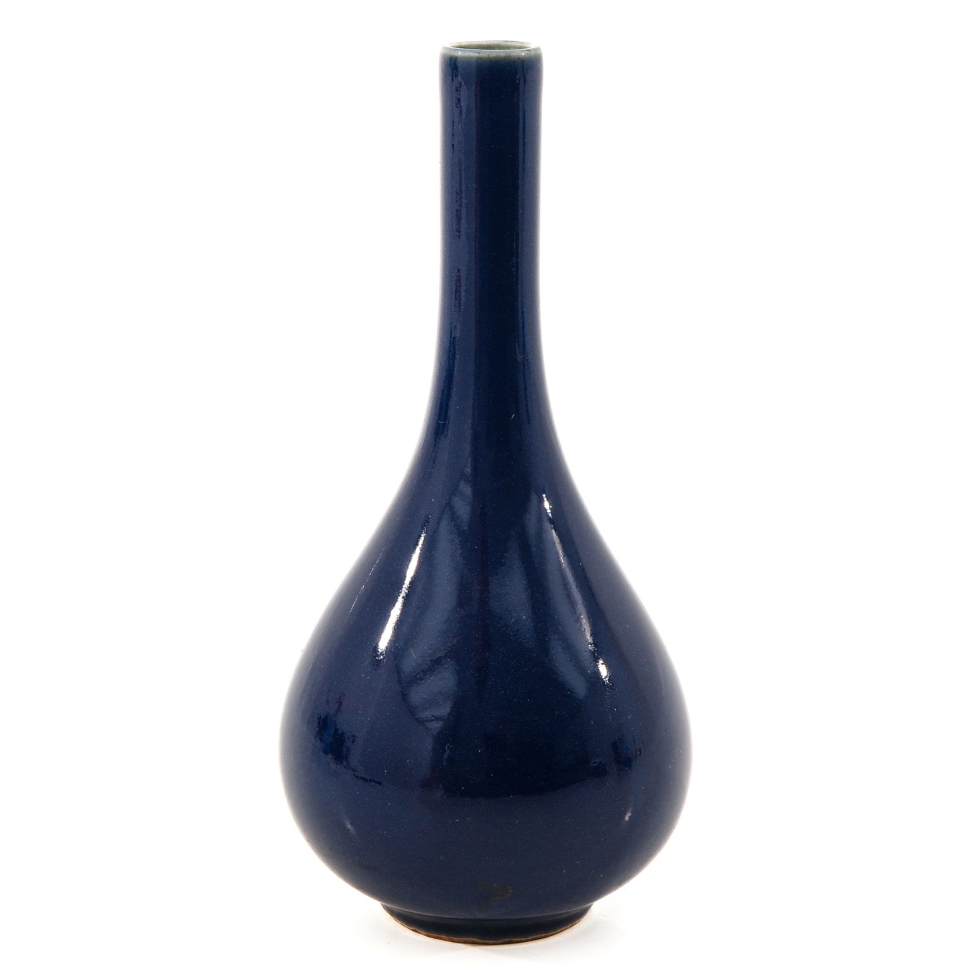 A Small Blue Glaze Vase