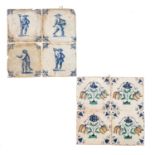 A Lot of 2 17th Century Tile Tableaus