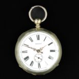 A Pocket Watch Signed Loehr Patent