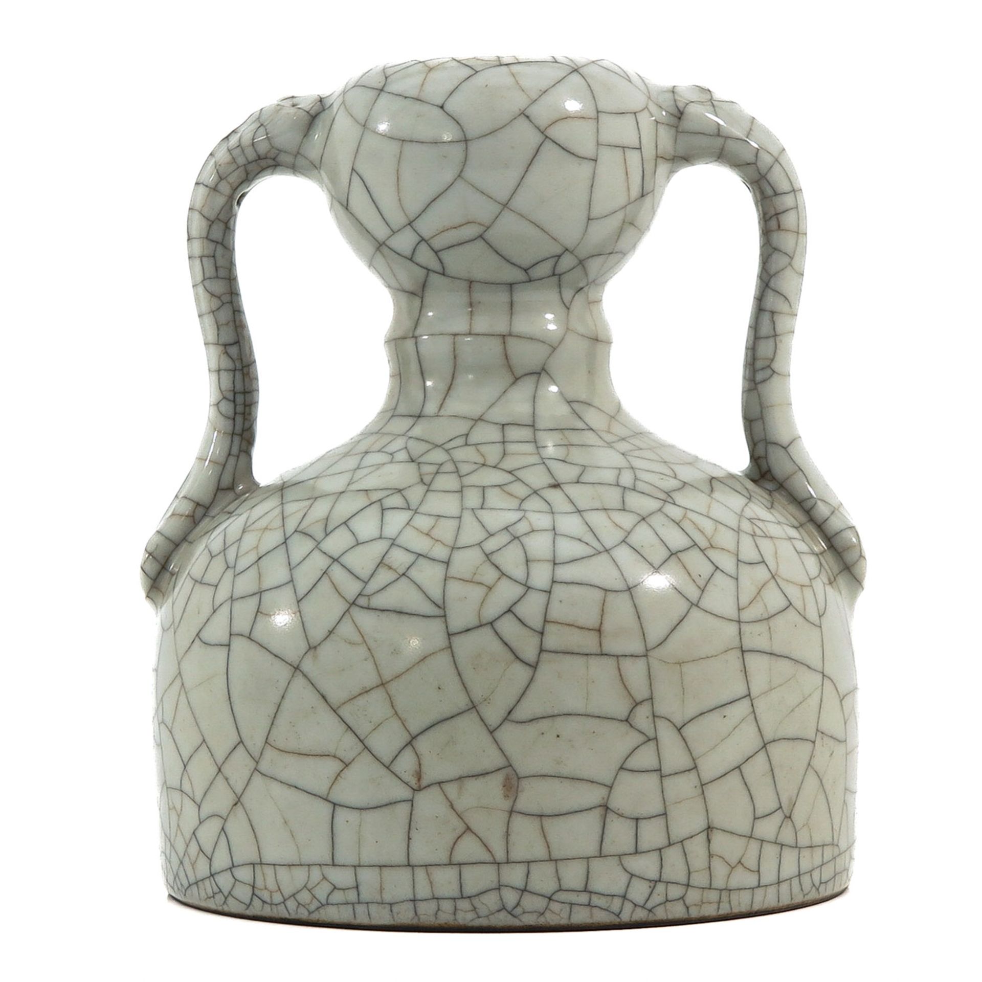 A Crackle Decor Vase - Image 3 of 9